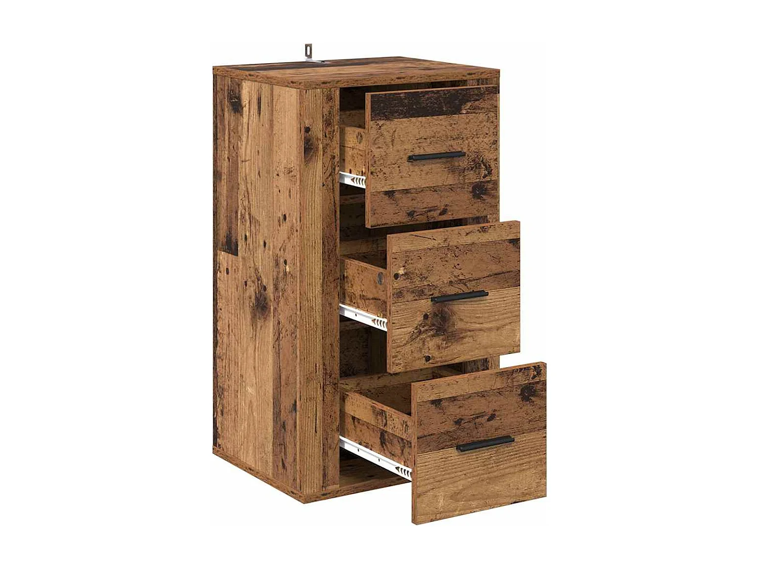 Buffet Bois ancien 40 x 33 x 70 cm Bois d'ingénierie