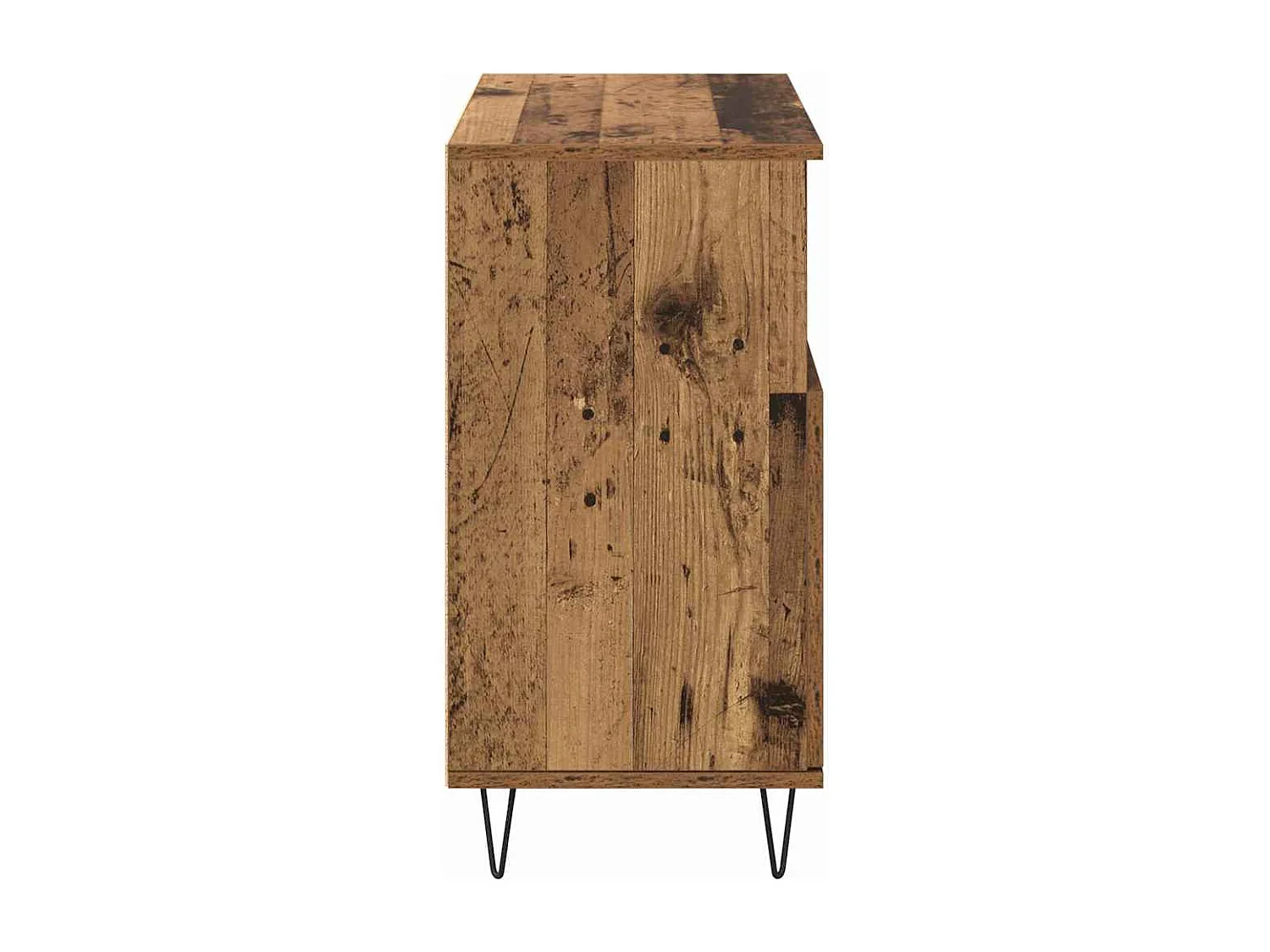 Buffets 2 pièces Bois ancien 120 x 35 x 70 cm Bois d'ingénierie