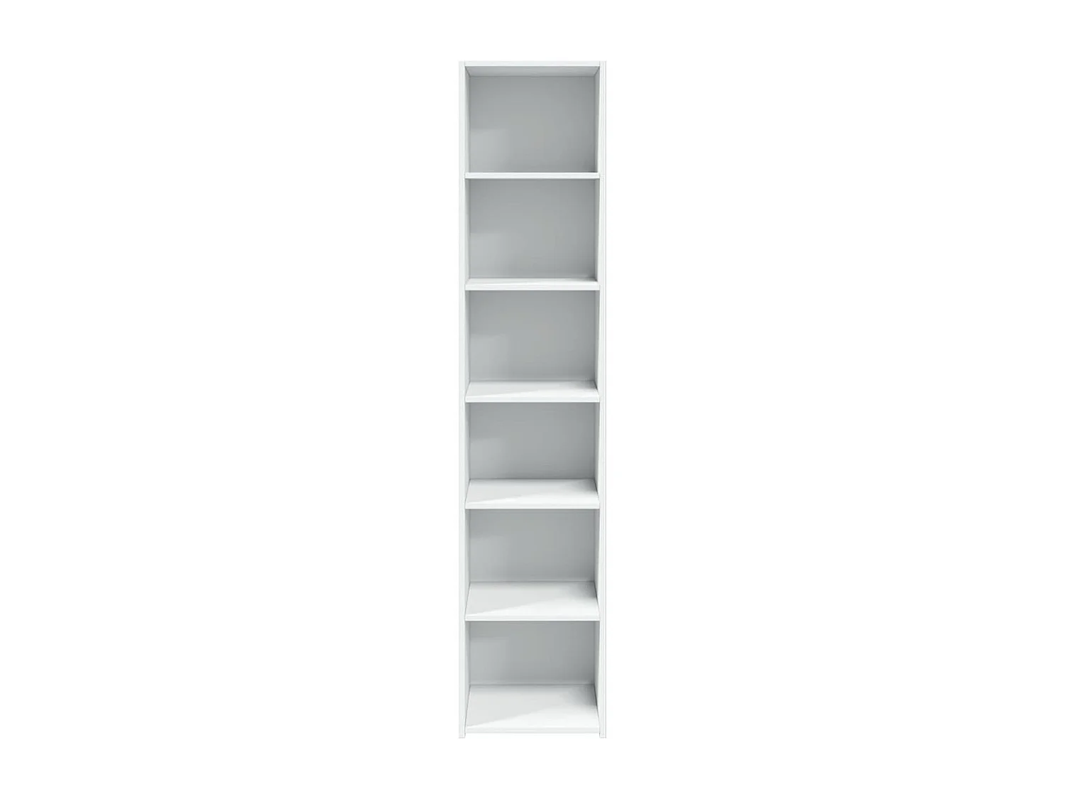 Buffet haut blanc 40x41x185 cm bois d'ingénierie