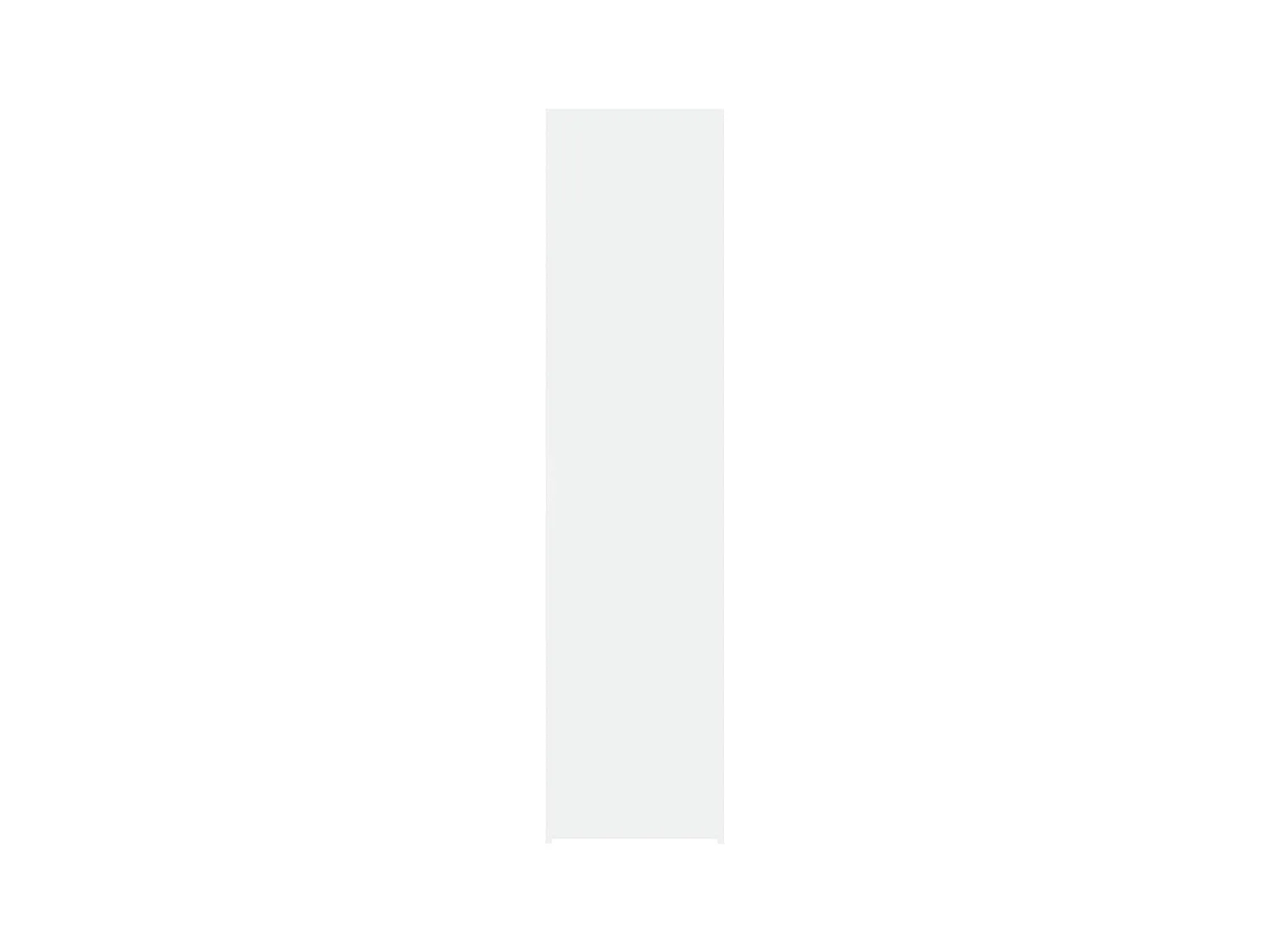 Buffet haut blanc 45x42,5x185 cm bois d'ingénierie