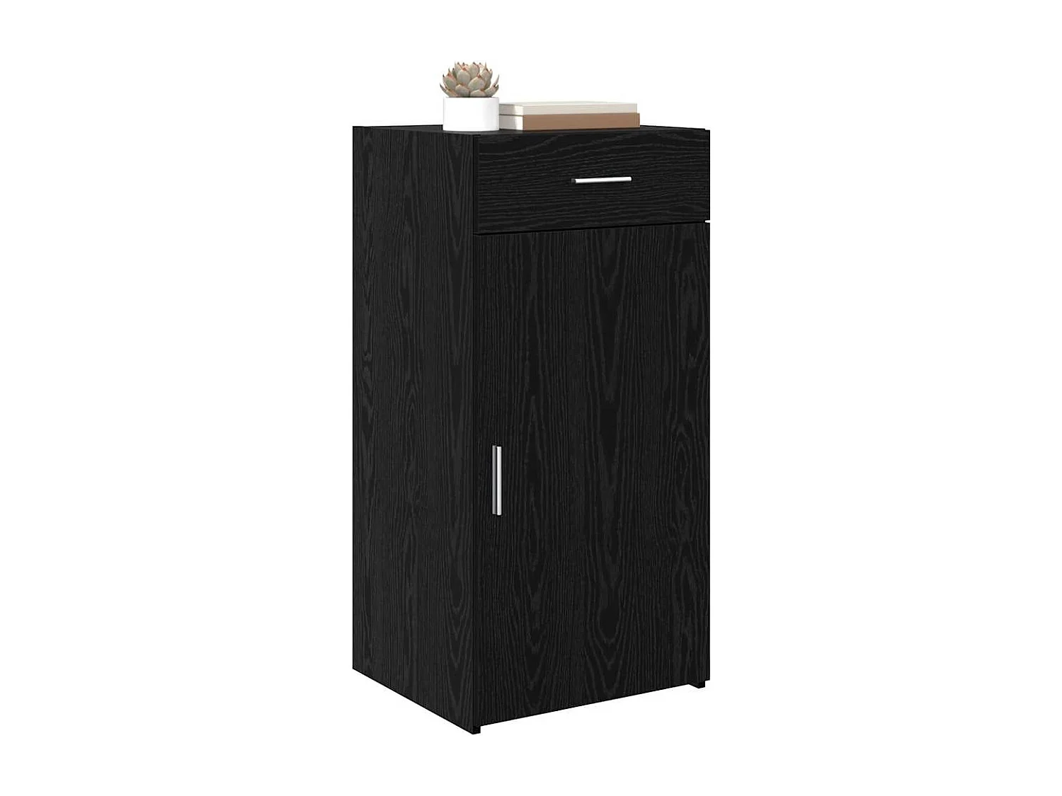 Buffet Chêne noir 42,5 x 40 x 93 cm Bois d'ingénierie