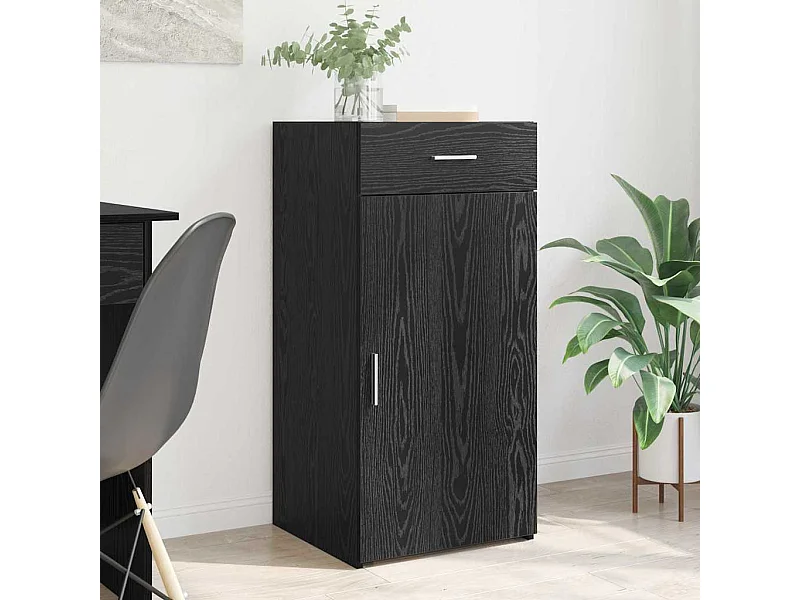 Buffet Chêne noir 42,5 x 40 x 93 cm Bois d'ingénierie