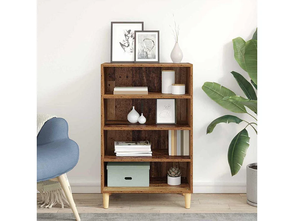 Buffet Bois ancien 57 x 35 x 89,5 cm Bois d'ingénierie