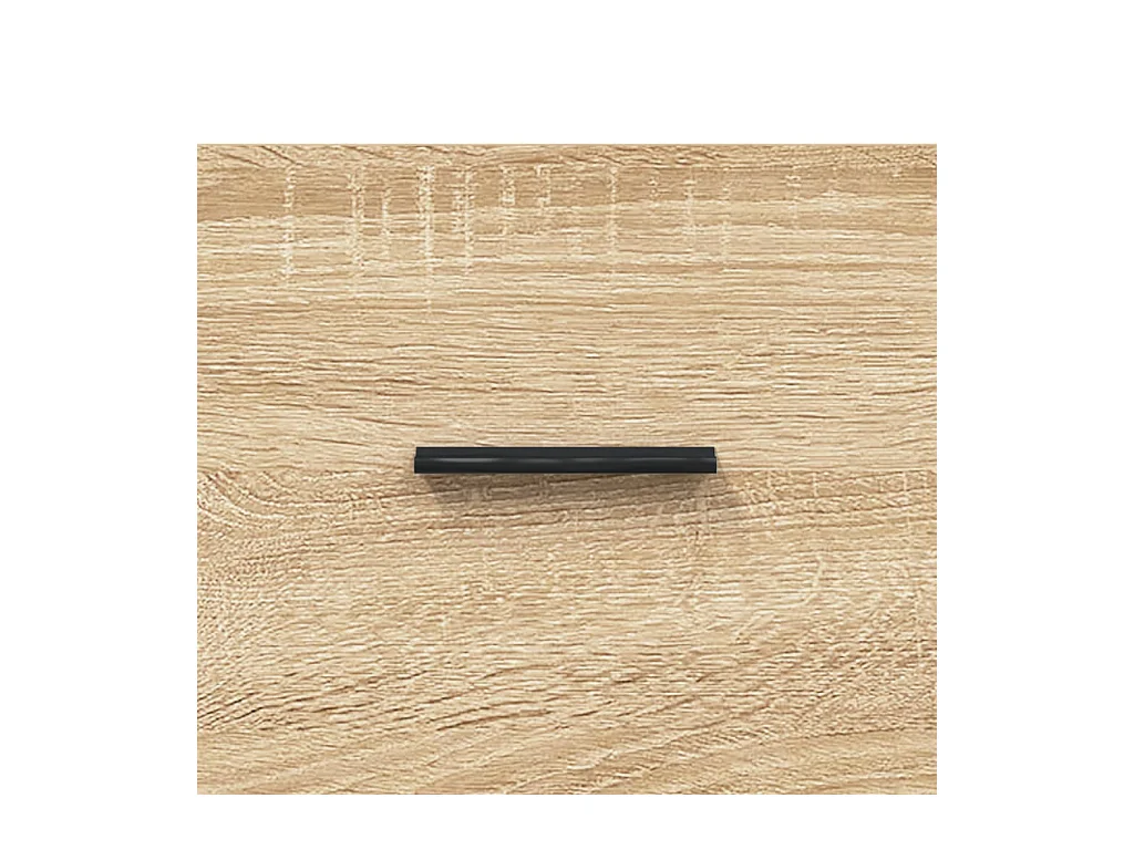 Hoge kast 69,5x34x180 cm bewerkt hout sonoma eikenkleurig