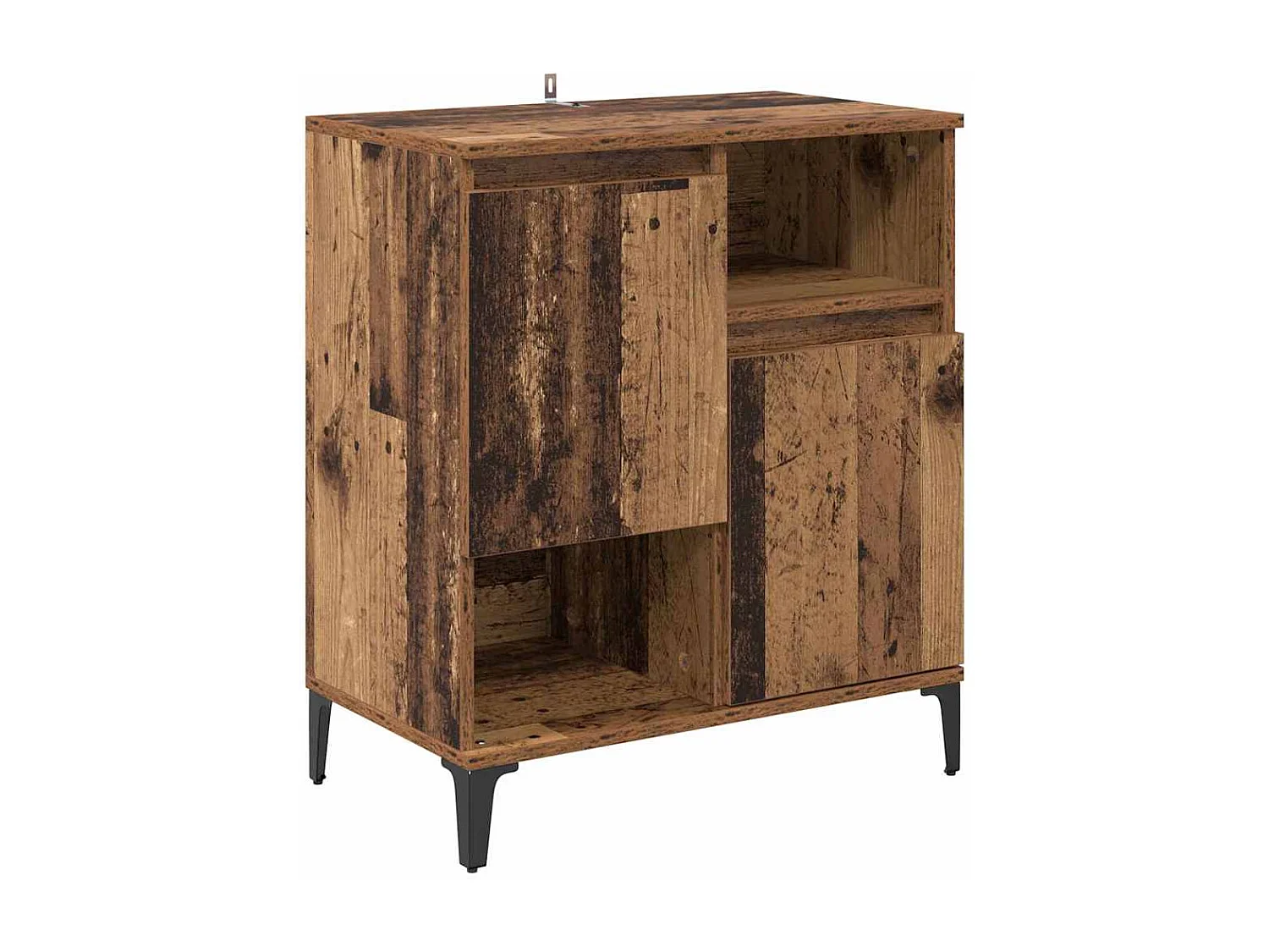 Vitrina Madera vieja 60 x 35 x 70 cm Madera contrachapada