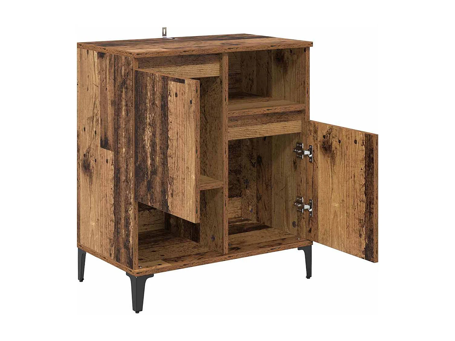 Vitrina Madera vieja 60 x 35 x 70 cm Madera contrachapada