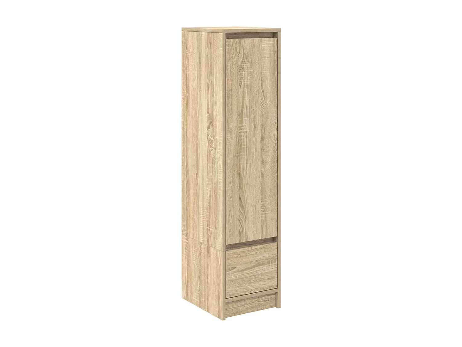 Buffet haut chêne sonoma 29,5x34x119,5 cm bois d'ingénierie