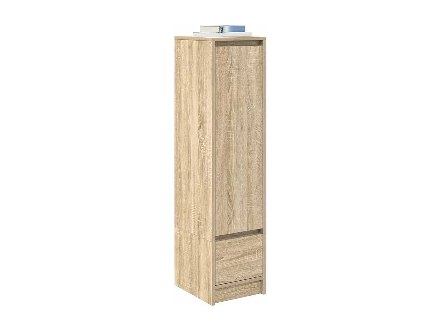 Buffet haut chêne sonoma 29,5x34x119,5 cm bois d'ingénierie