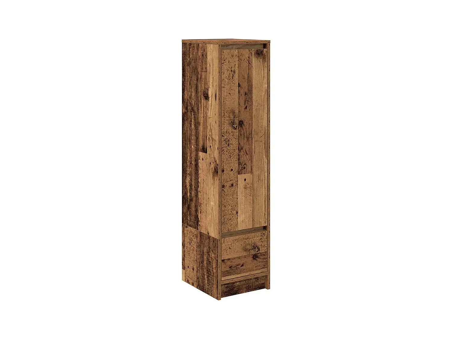 Buffet haut 29,5x34x119,5 cm vieux bois bois d'ingénierie