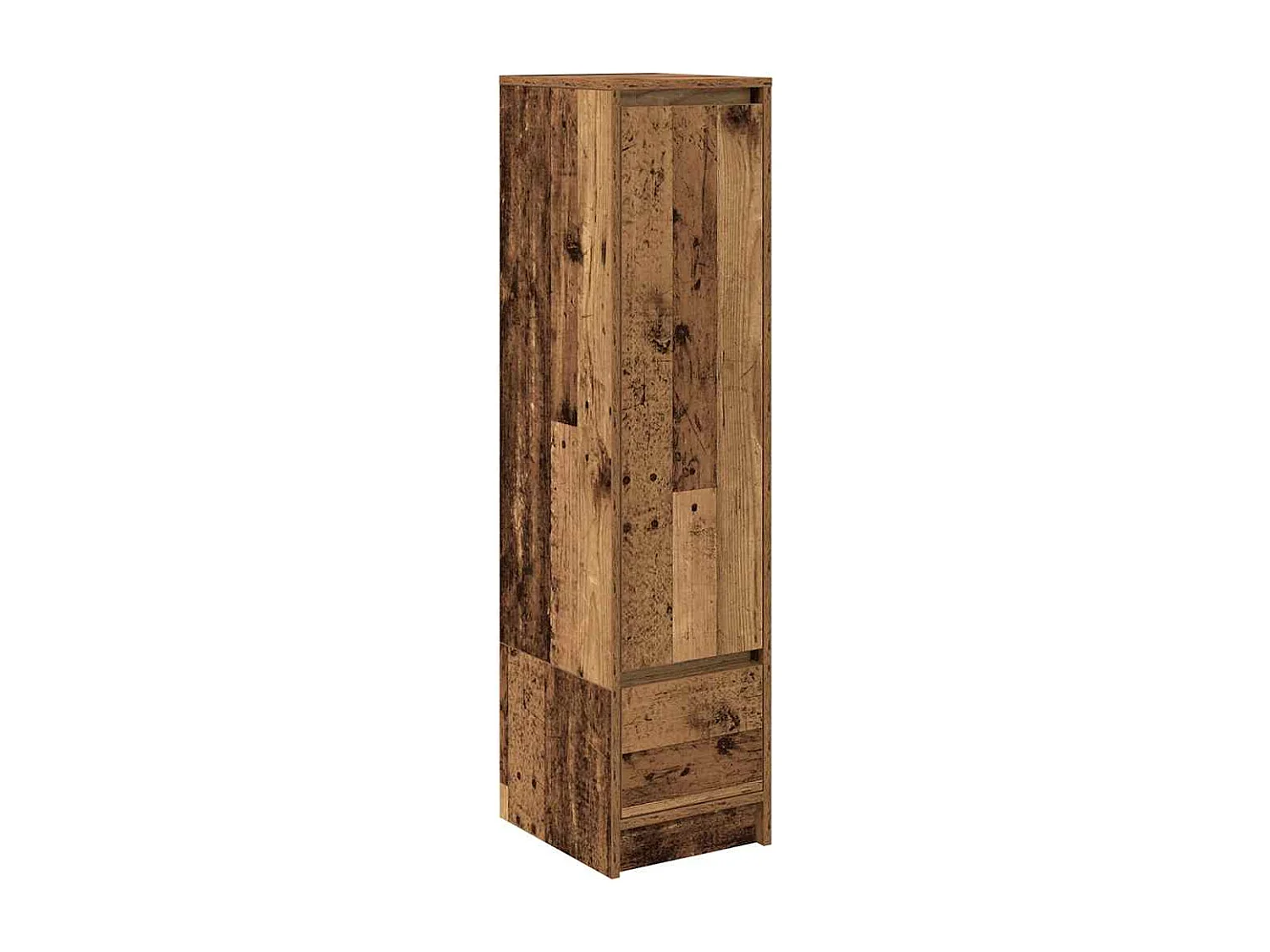 Buffet haut 29,5x34x119,5 cm vieux bois bois d'ingénierie