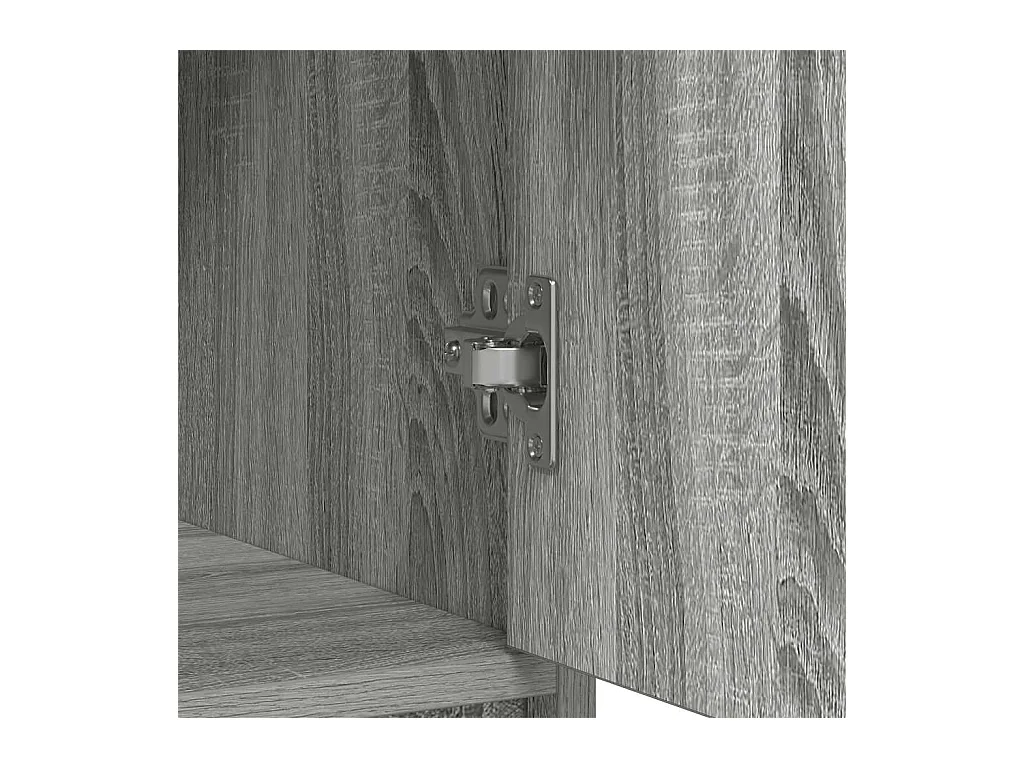 Buffet avec tiroirs et portes sonoma gris 73x31x90 cm