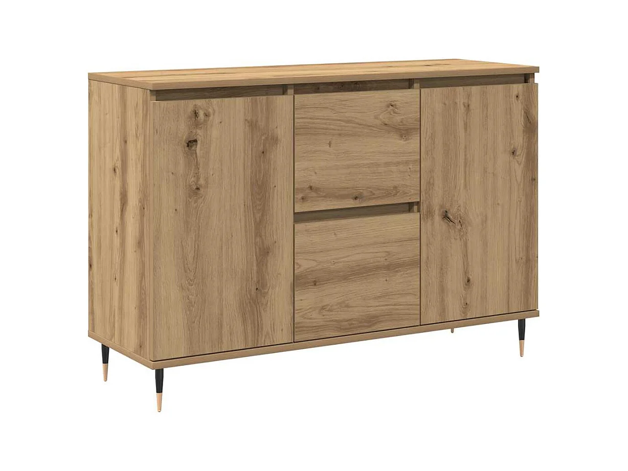 Buffet chêne artisanal 101.5 x 35 x 70 cm Bois d'ingénierie
