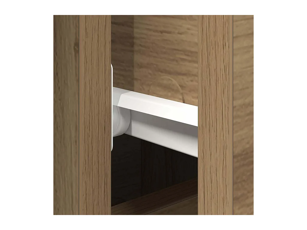 Buffet chêne artisanal 101.5 x 35 x 70 cm Bois d'ingénierie