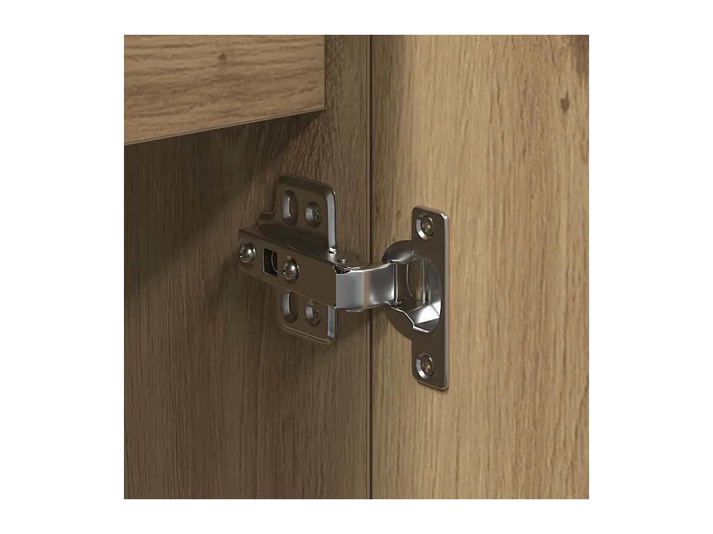 Buffet chêne artisanal 101.5 x 35 x 70 cm Bois d'ingénierie