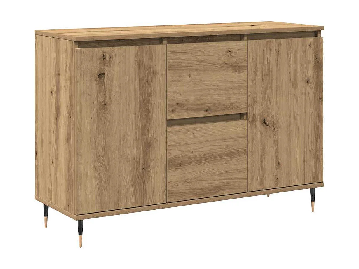 Buffet chêne artisanal 101.5 x 35 x 70 cm Bois d'ingénierie