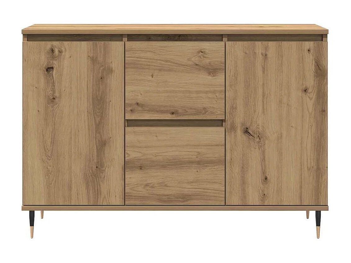 Buffet chêne artisanal 101.5 x 35 x 70 cm Bois d'ingénierie