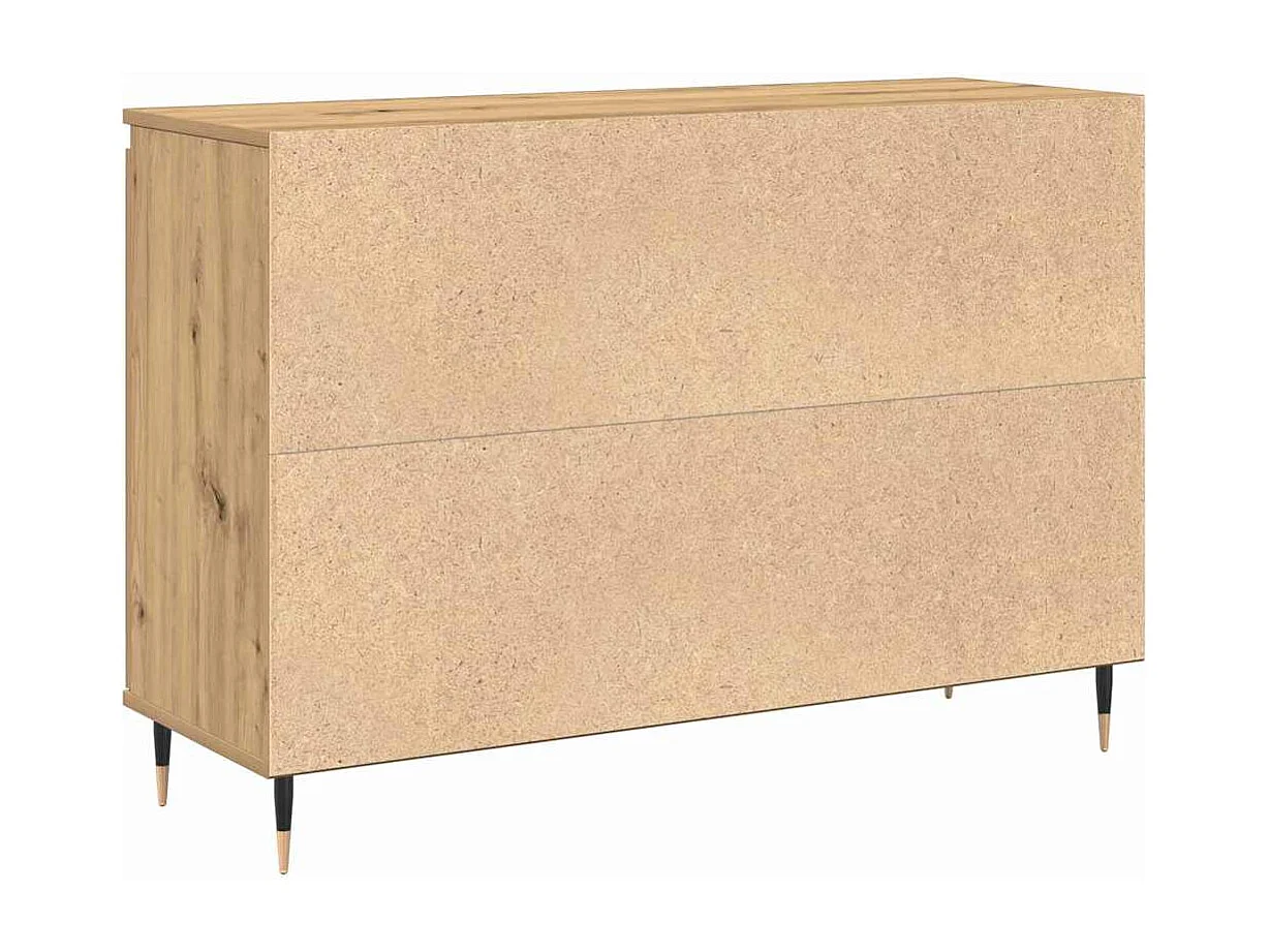Buffet chêne artisanal 101.5 x 35 x 70 cm Bois d'ingénierie