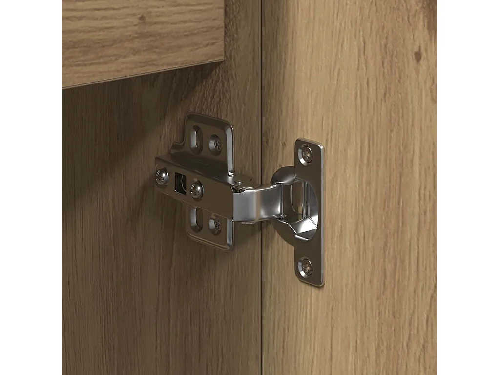 Buffet chêne artisanal 101.5 x 35 x 70 cm Bois d'ingénierie