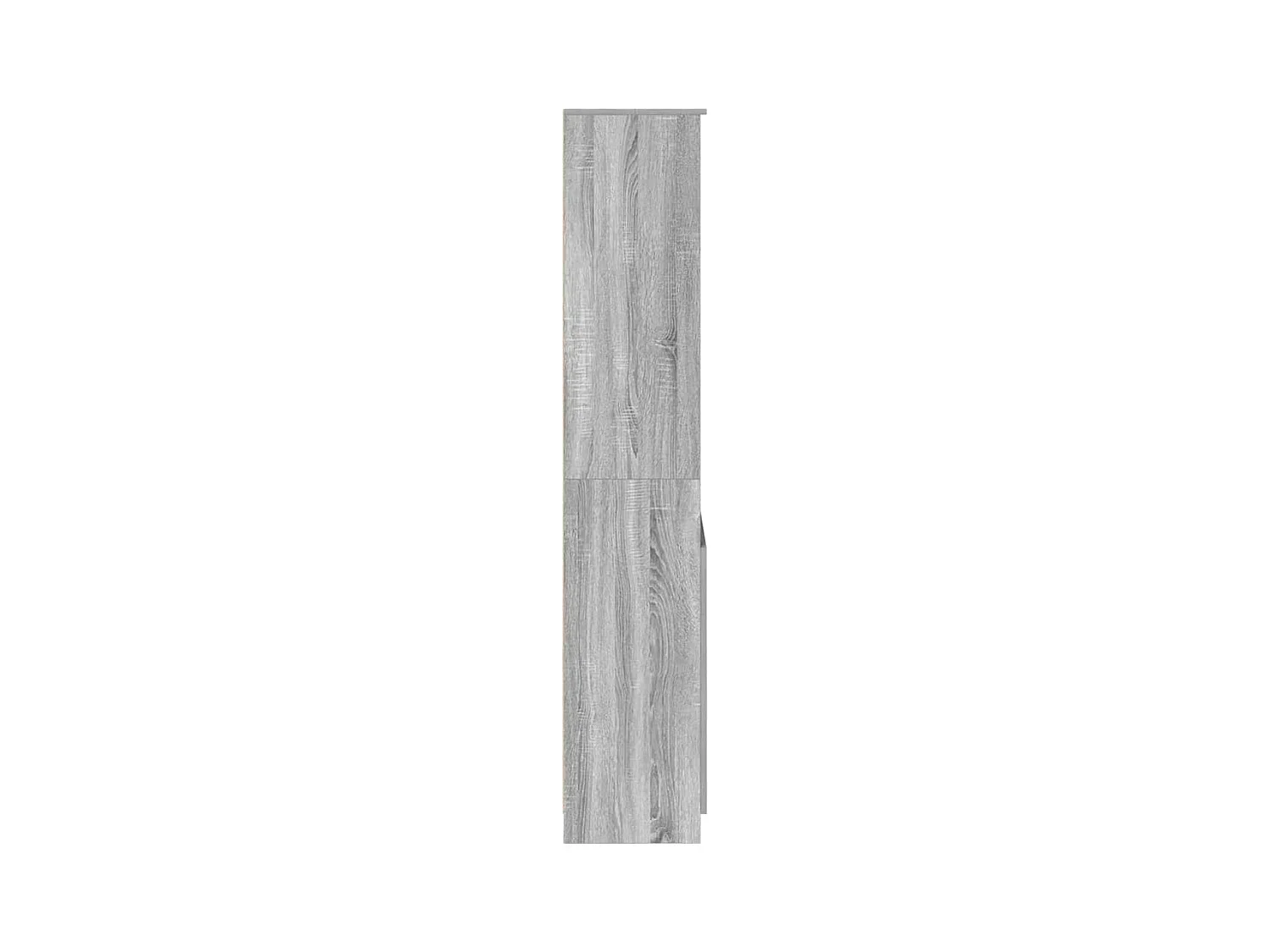 Buffet haut sonoma gris 70x35x180 cm bois d'ingénierie