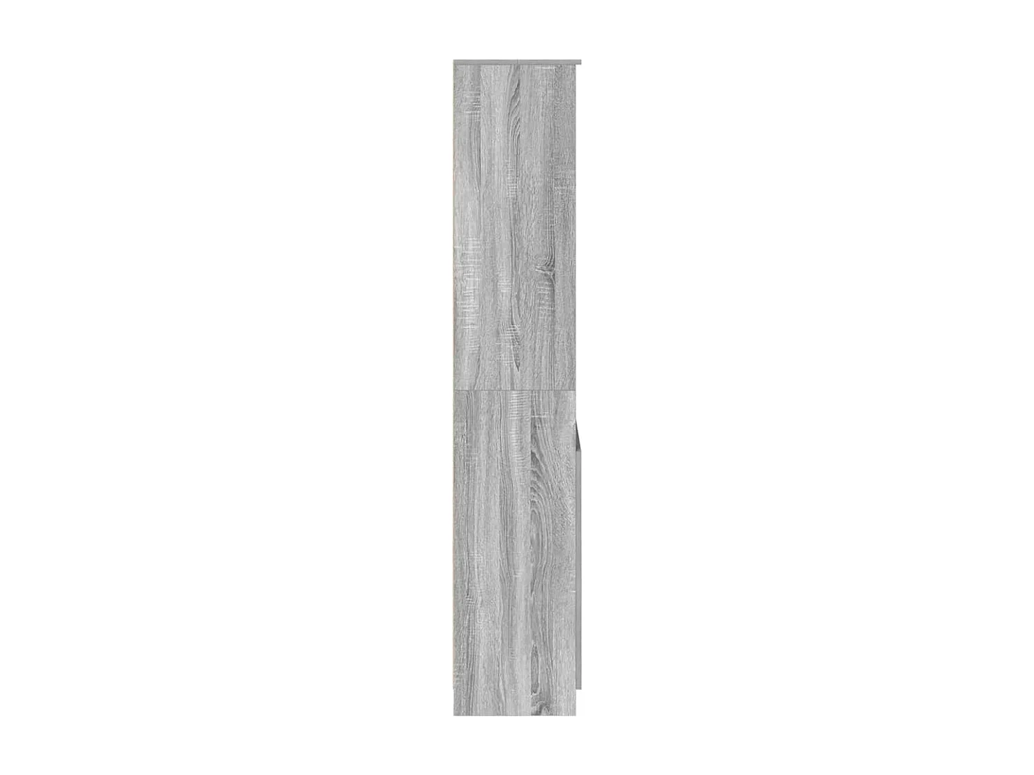 Buffet haut sonoma gris 70x35x180 cm bois d'ingénierie
