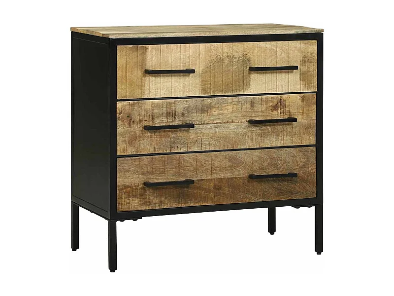 Buffet Marron 70 x 35 x 70 cm Bois de manguier massif