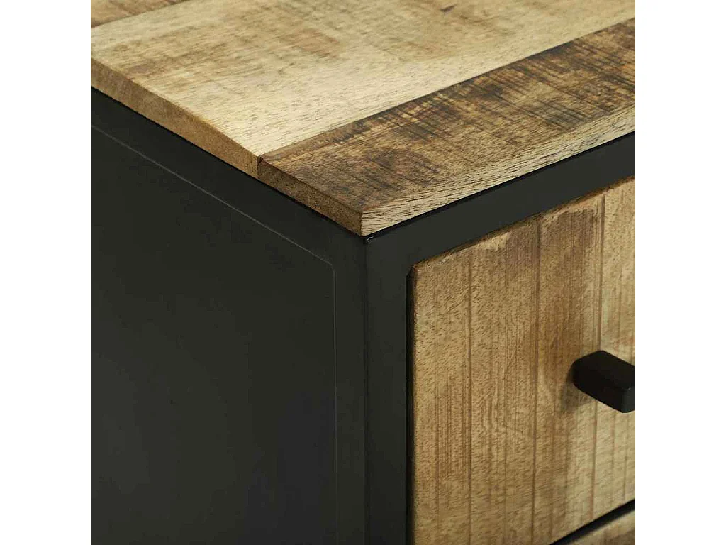 Buffet Marron 70 x 35 x 70 cm Bois de manguier massif