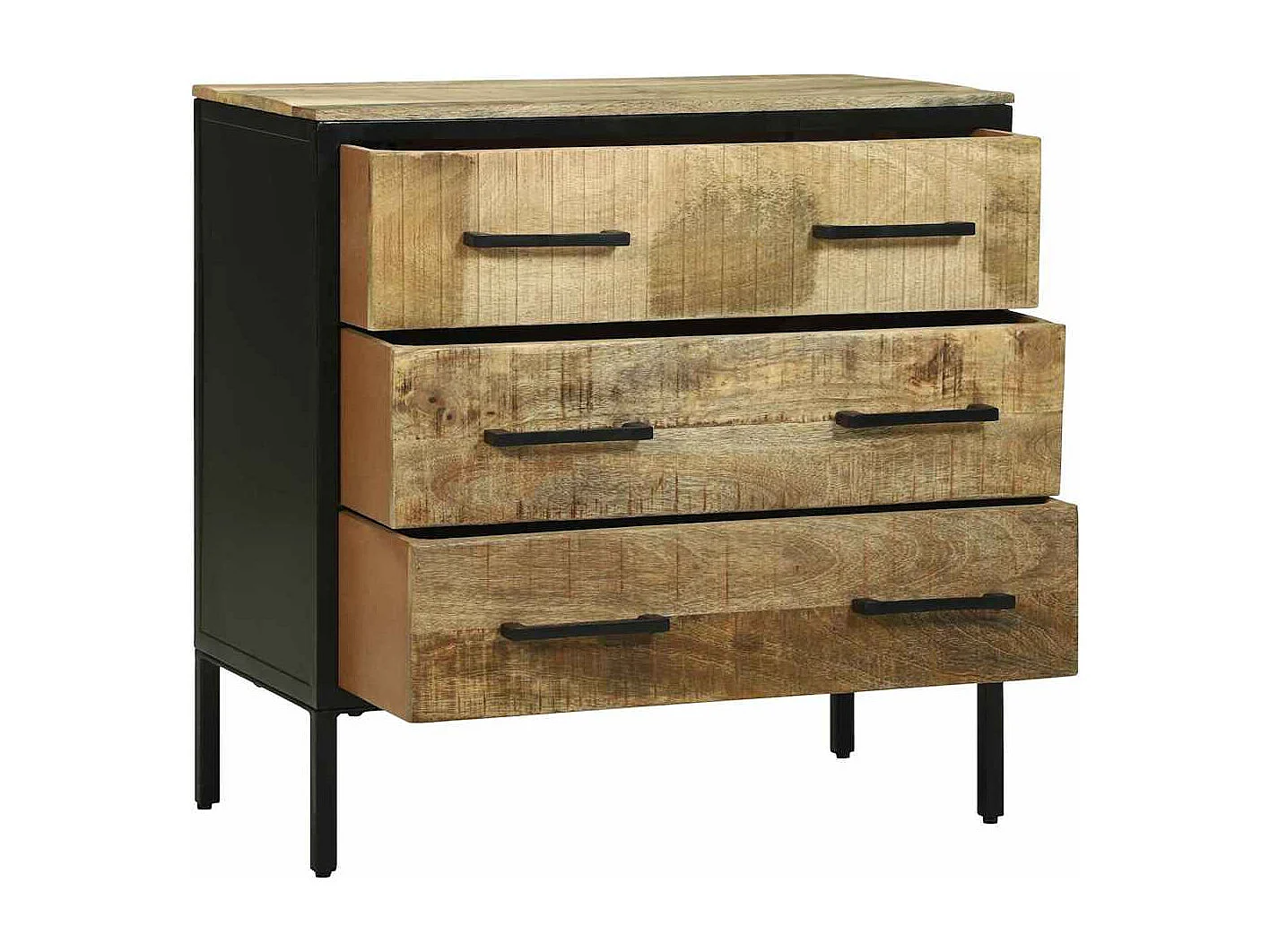 Buffet Marron 70 x 35 x 70 cm Bois de manguier massif