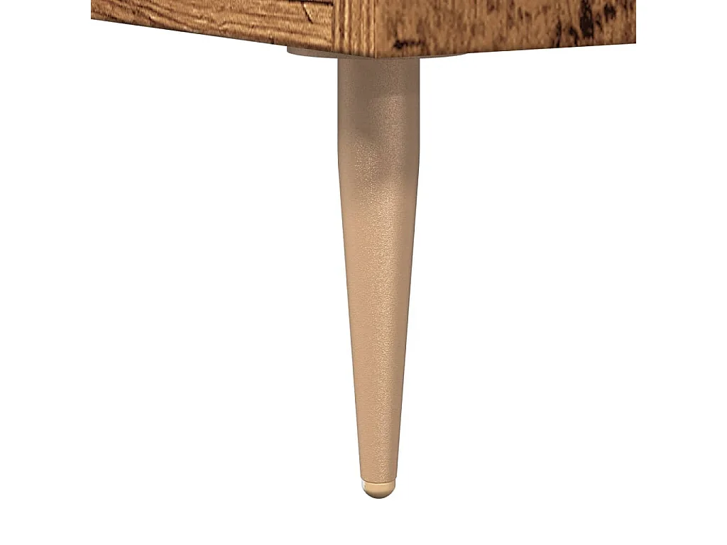 Buffet vieux bois 100x36x60 cm bois d'ingénierie