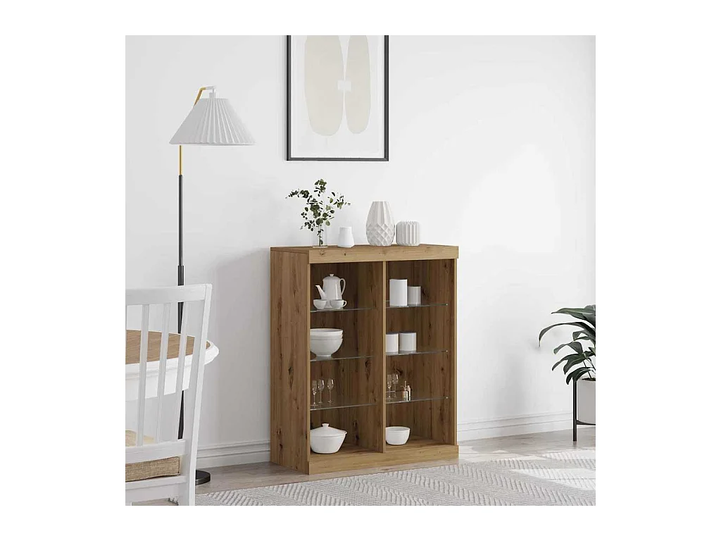 Buffet chêne artisanal 41 x 37 x 100 cm Bois d'ingénierie