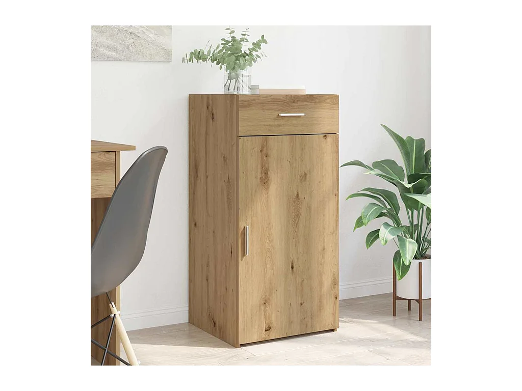 Vitrina Roble artisan 42.5 x 40 x 93 cm Madera contrachapada