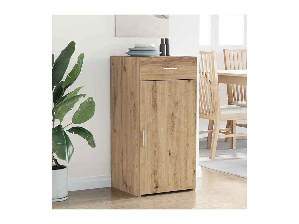 Vitrina Roble artisan 42.5 x 40 x 93 cm Madera contrachapada