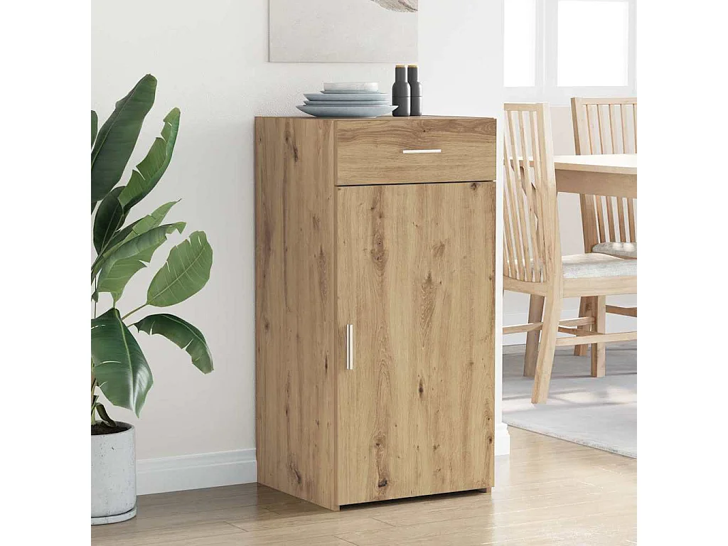 Vitrina Roble artisan 42.5 x 40 x 93 cm Madera contrachapada