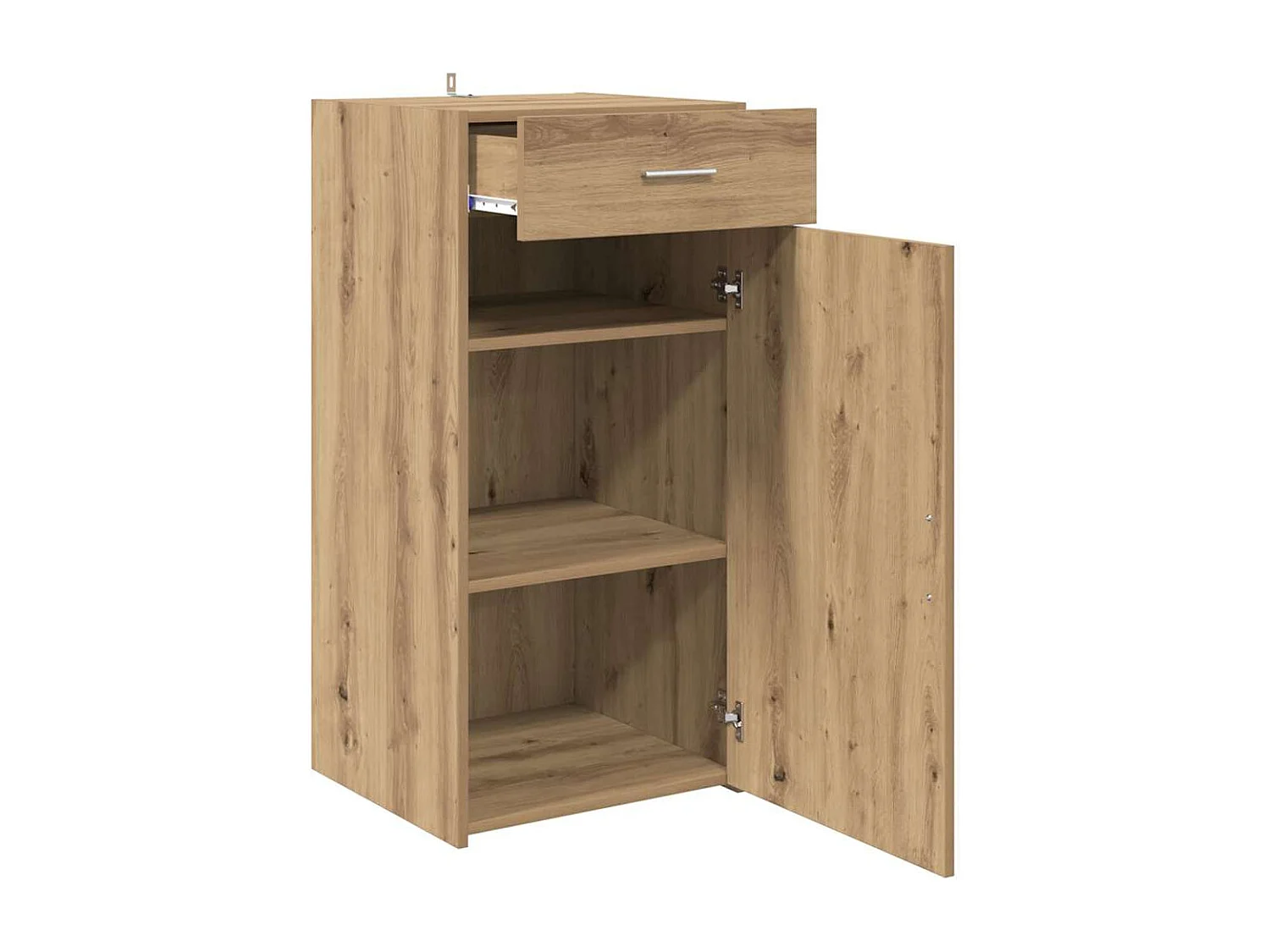 Vitrina Roble artisan 42.5 x 40 x 93 cm Madera contrachapada