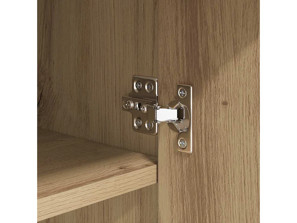 Vitrina Roble artisan 42.5 x 40 x 93 cm Madera contrachapada