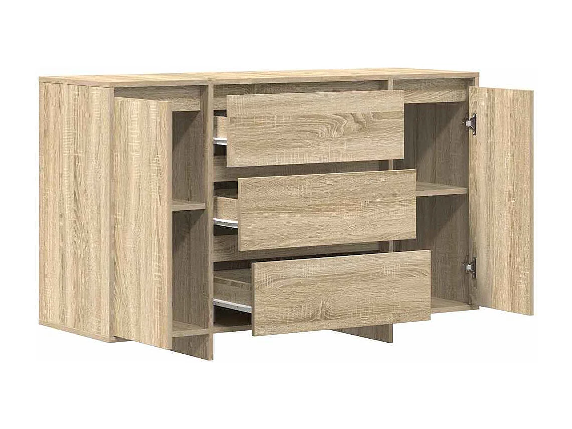 Buffet Chêne sonoma 120 x 41 x 75 cm Bois d'ingénierie