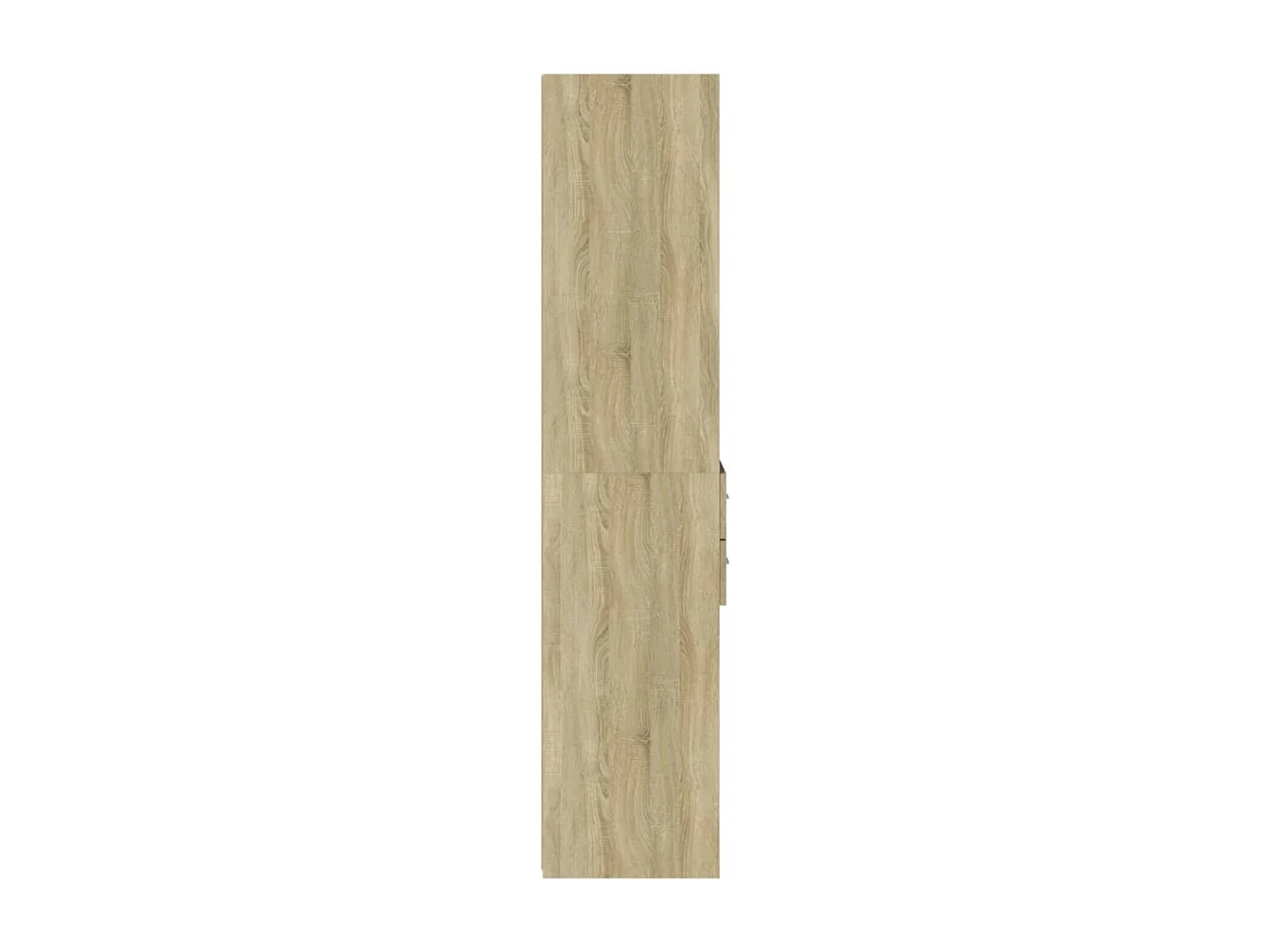 Buffet haut chêne sonoma 45x42,5x185 cm bois d'ingénierie