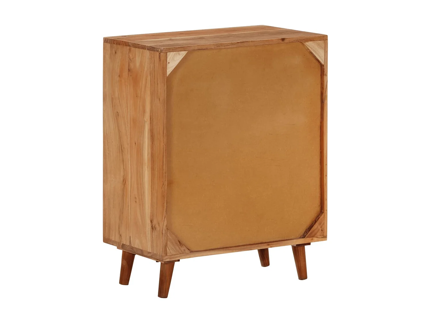 Buffet 60x35x74 cm bois massif d'acacia