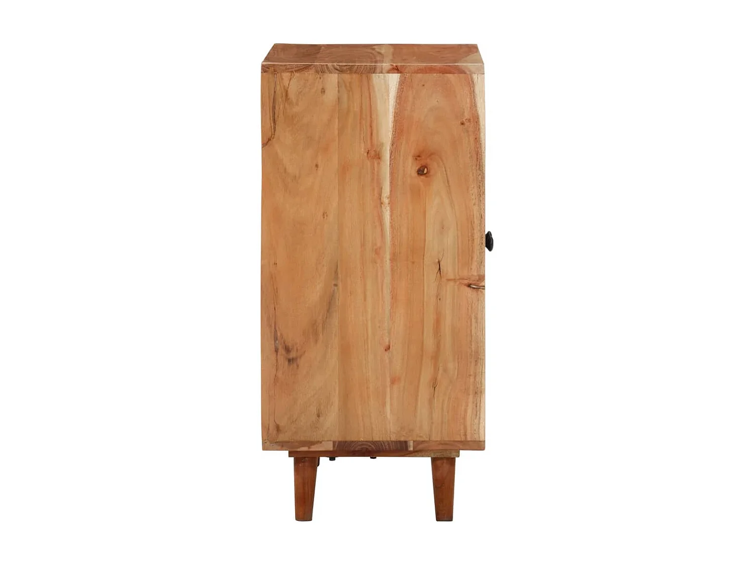 Buffet 60x35x74 cm bois massif d'acacia