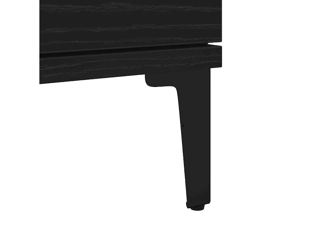 Buffet avec tiroir Chêne noir 60 x 35 x 70 cm Bois d'ingénierie