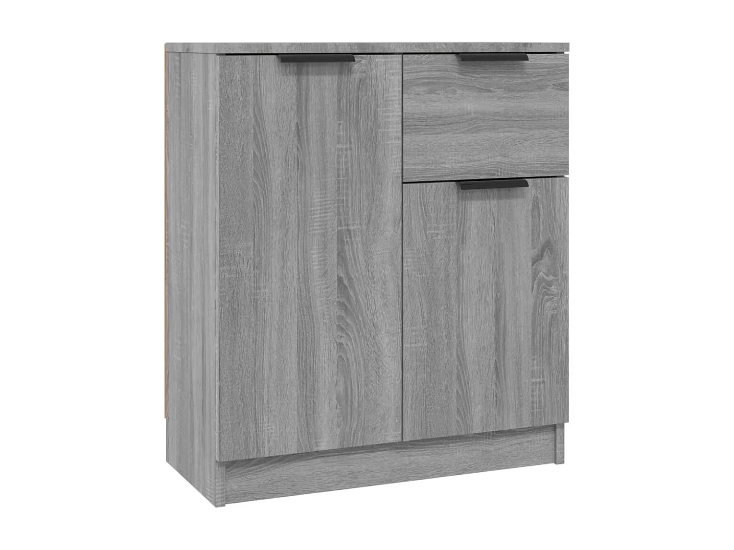Buffets 2 pièces Sonoma gris 60x30x70 cm Bois d'ingénierie