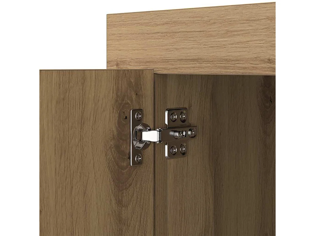 Buffet chêne artisanal 40 x 80 x 75 cm Bois d'ingénierie