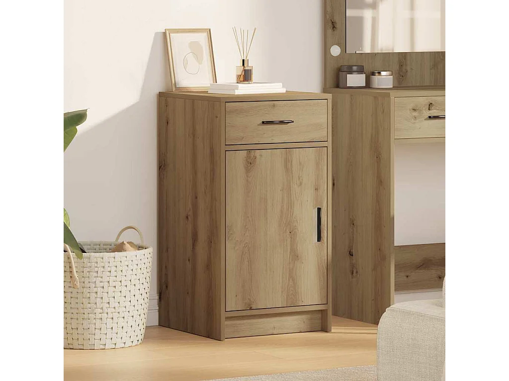 Buffet chêne artisanal 40 x 40.5 x 75 cm Bois d'ingénierie