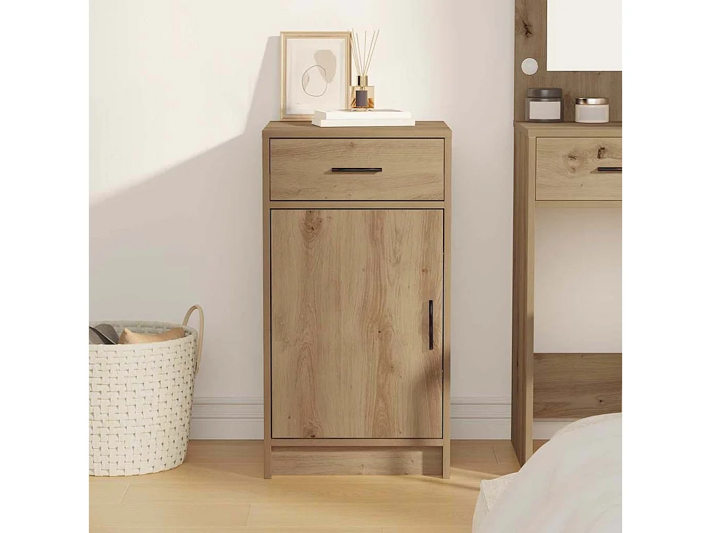 Buffet chêne artisanal 40 x 40.5 x 75 cm Bois d'ingénierie