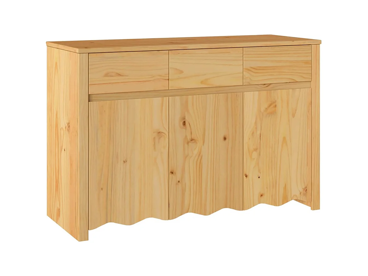 Buffet Drammen Chêne 114 x 43 x 75.5 cm Bois de pin massif