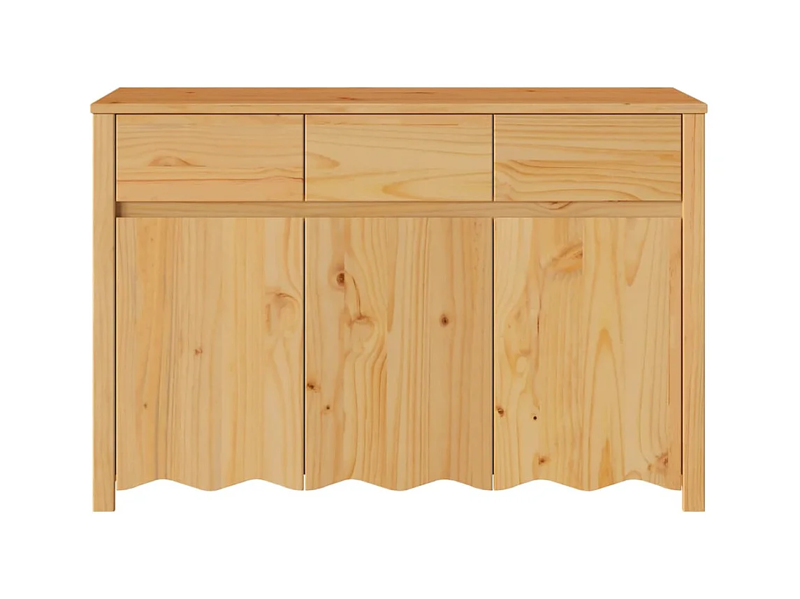 Buffet Drammen Chêne 114 x 43 x 75.5 cm Bois de pin massif