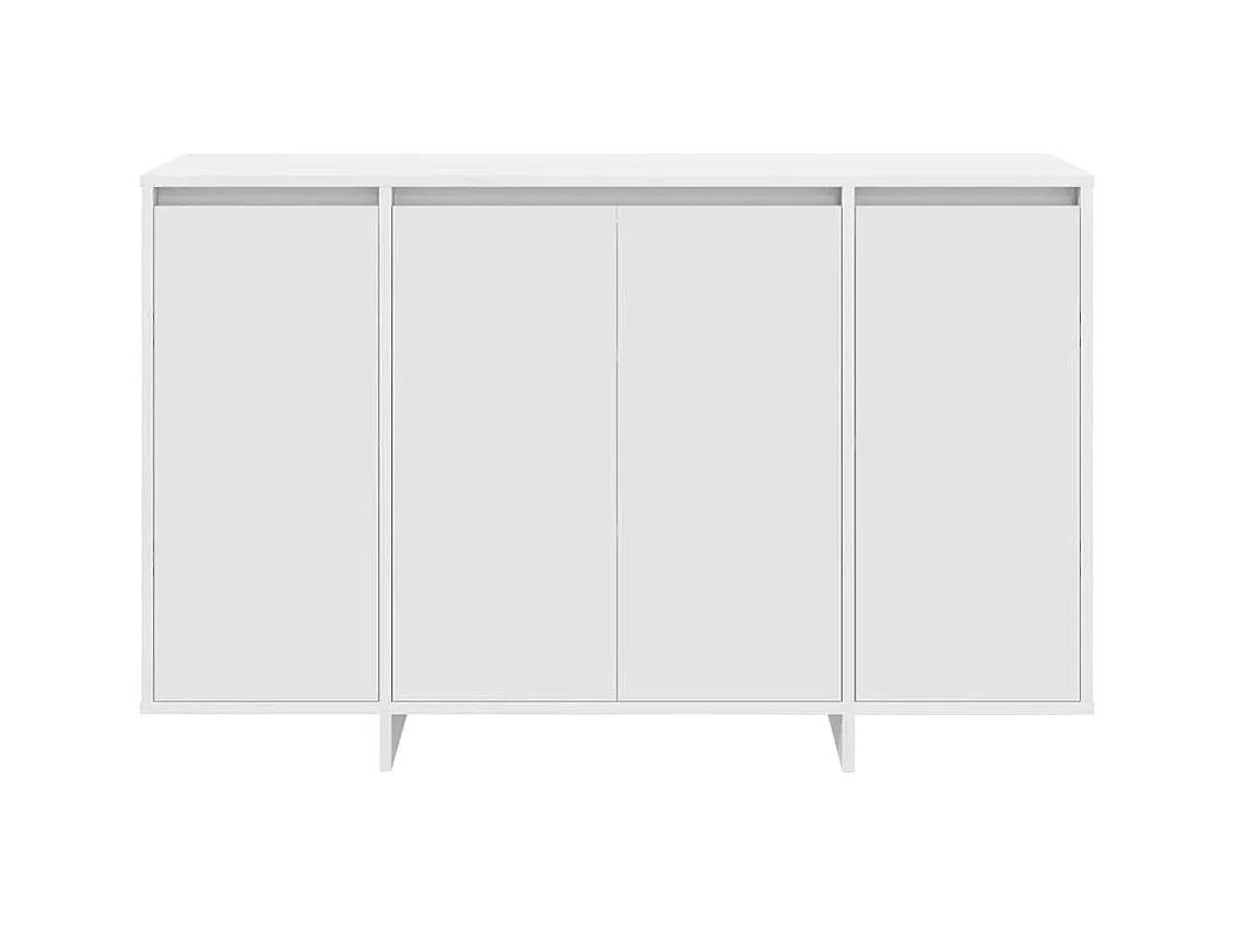 Buffet Blanc 120 x 41 x 75 cm Bois d'ingénierie