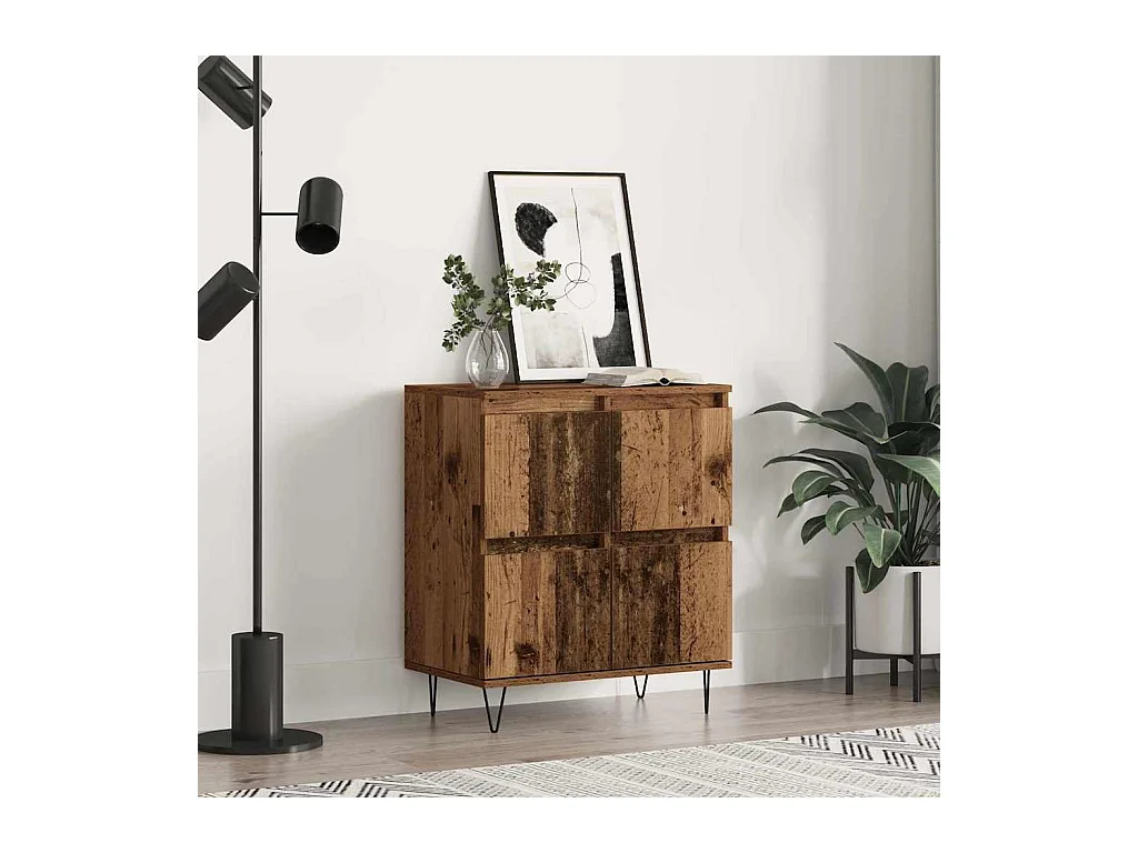 Buffet Marron 60 x 35 x 70 cm Bois d'ingénierie