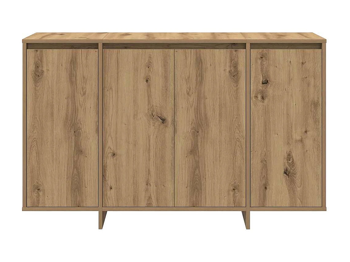 Buffet chêne artisanal 120 x 41 x 75 cm Bois d'ingénierie