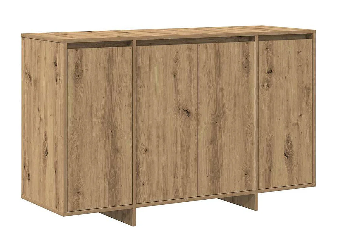 Buffet chêne artisanal 120 x 41 x 75 cm Bois d'ingénierie