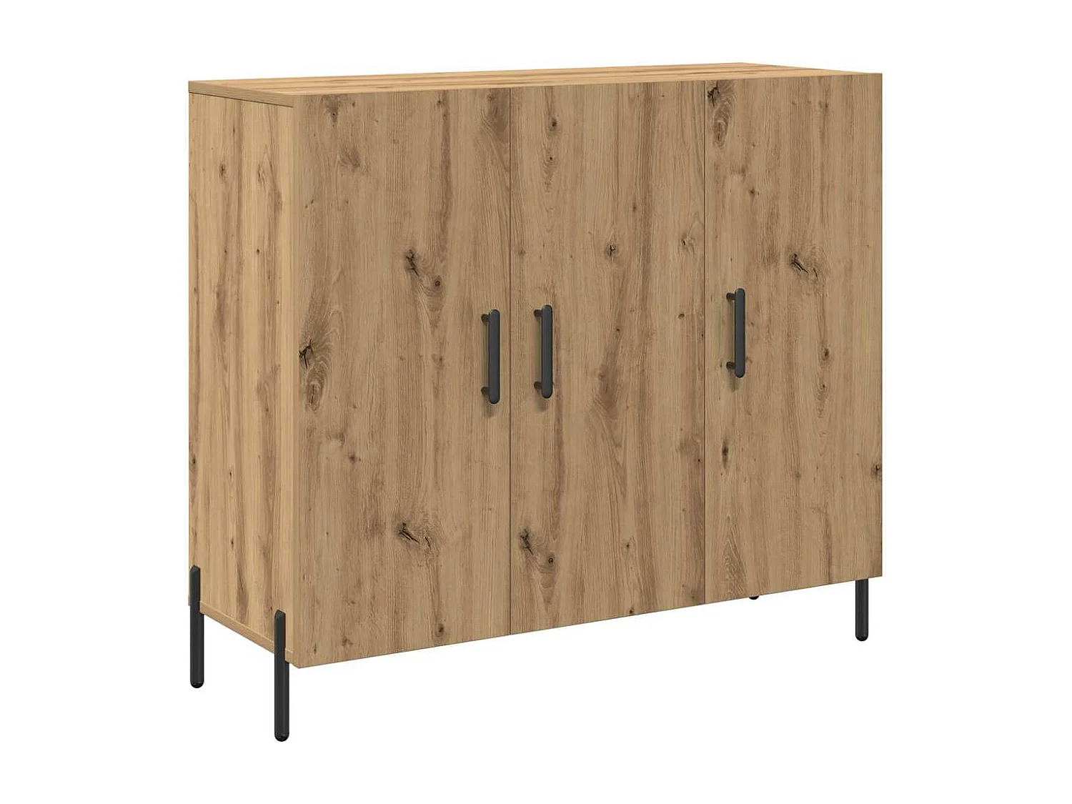 Buffet carvalho artisiano 90 x 34 x 80 cm Madeira processada